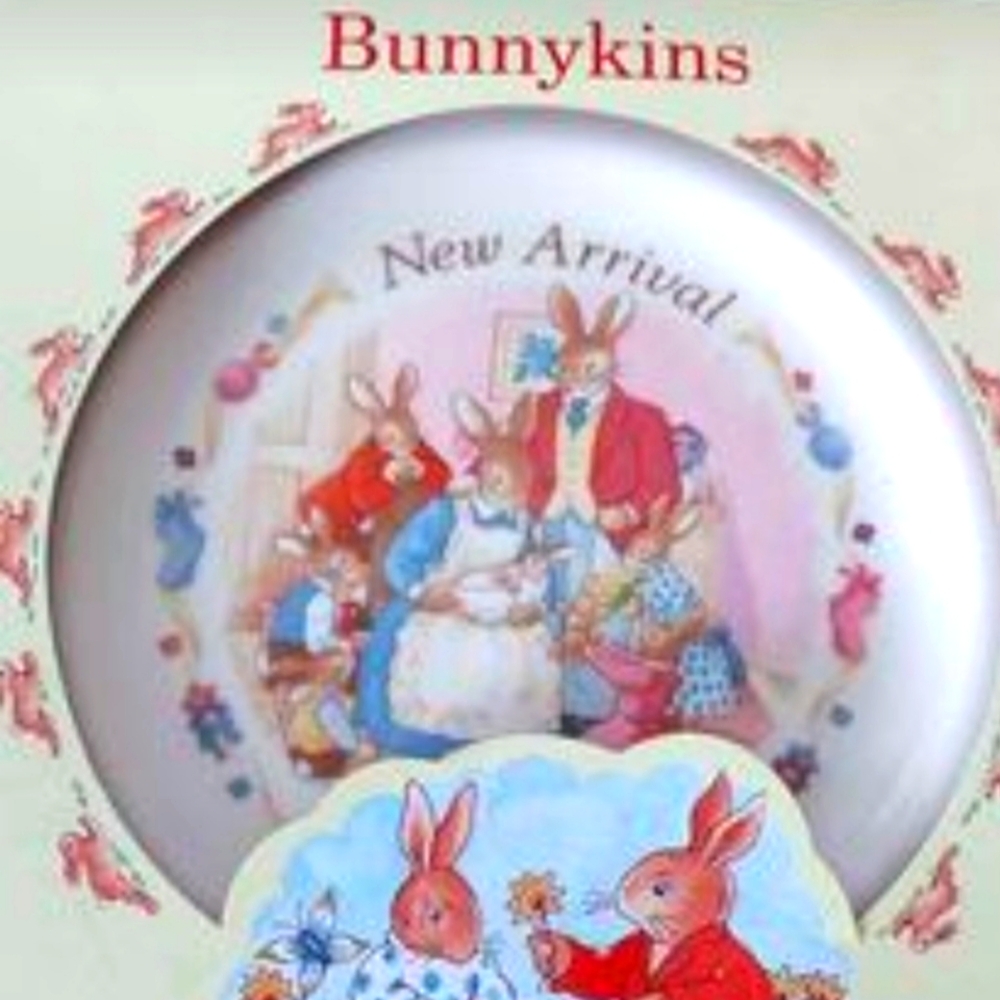 NIB Vintage Royal Doulton Bunnykins plate 1994
